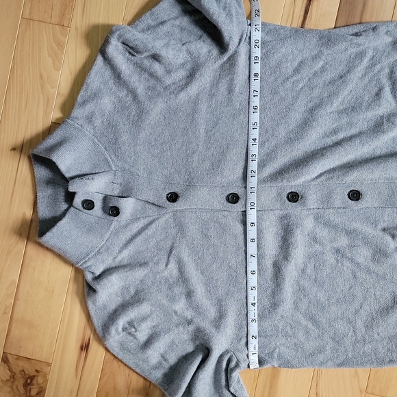 Banana republic light grey cardigan L - Picture 4 of 5